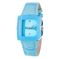 Laura Biagiotti Blaue Leder Armbanduhr