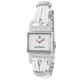 Laura Biagiotti White Leather Dress Watch