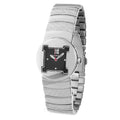 Laura Biagiotti Silberne Edelstahl-Dresswatch