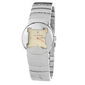 Laura Biagiotti Silberne Edelstahl-Dresswatch