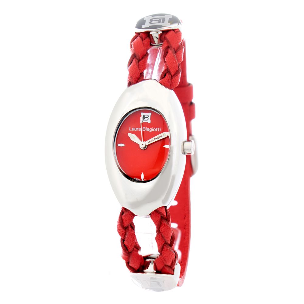 Laura Biagiotti Multicolor Leather Wristwatch