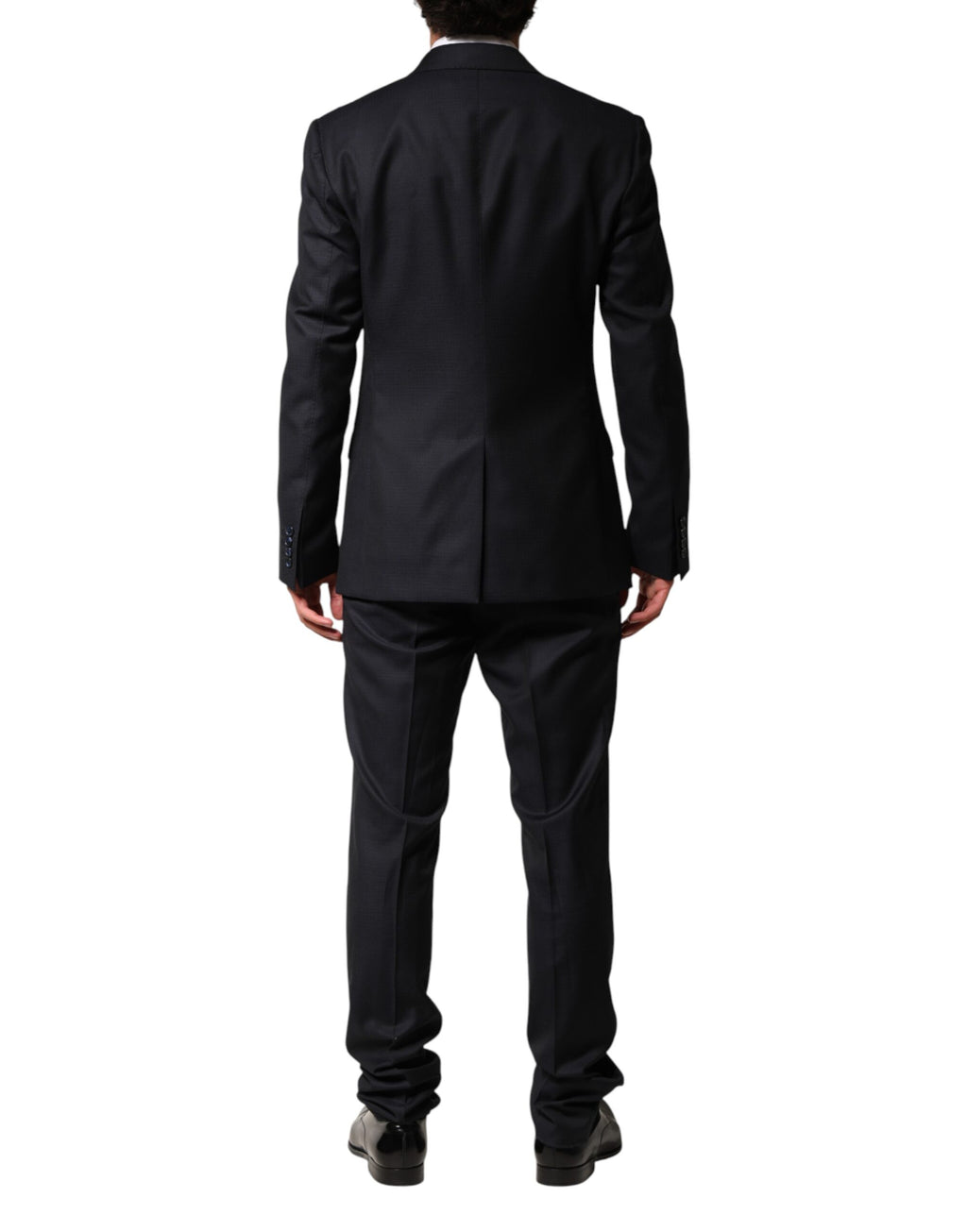 Dolce & Gabbana Schwarzer Woll-Sakko-Anzug für Herren