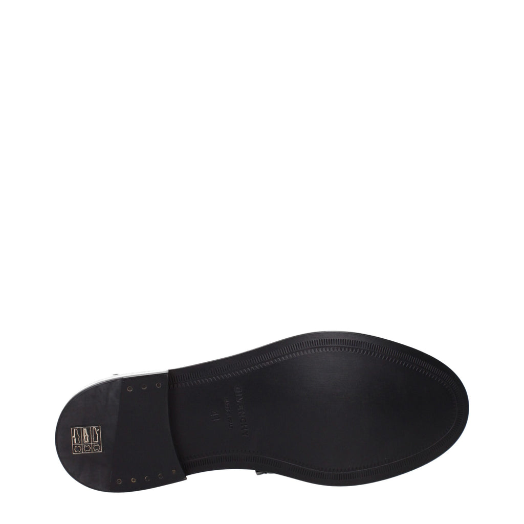 Givenchy Schwarze Loafer aus Leder zum Hineinschlüpfen