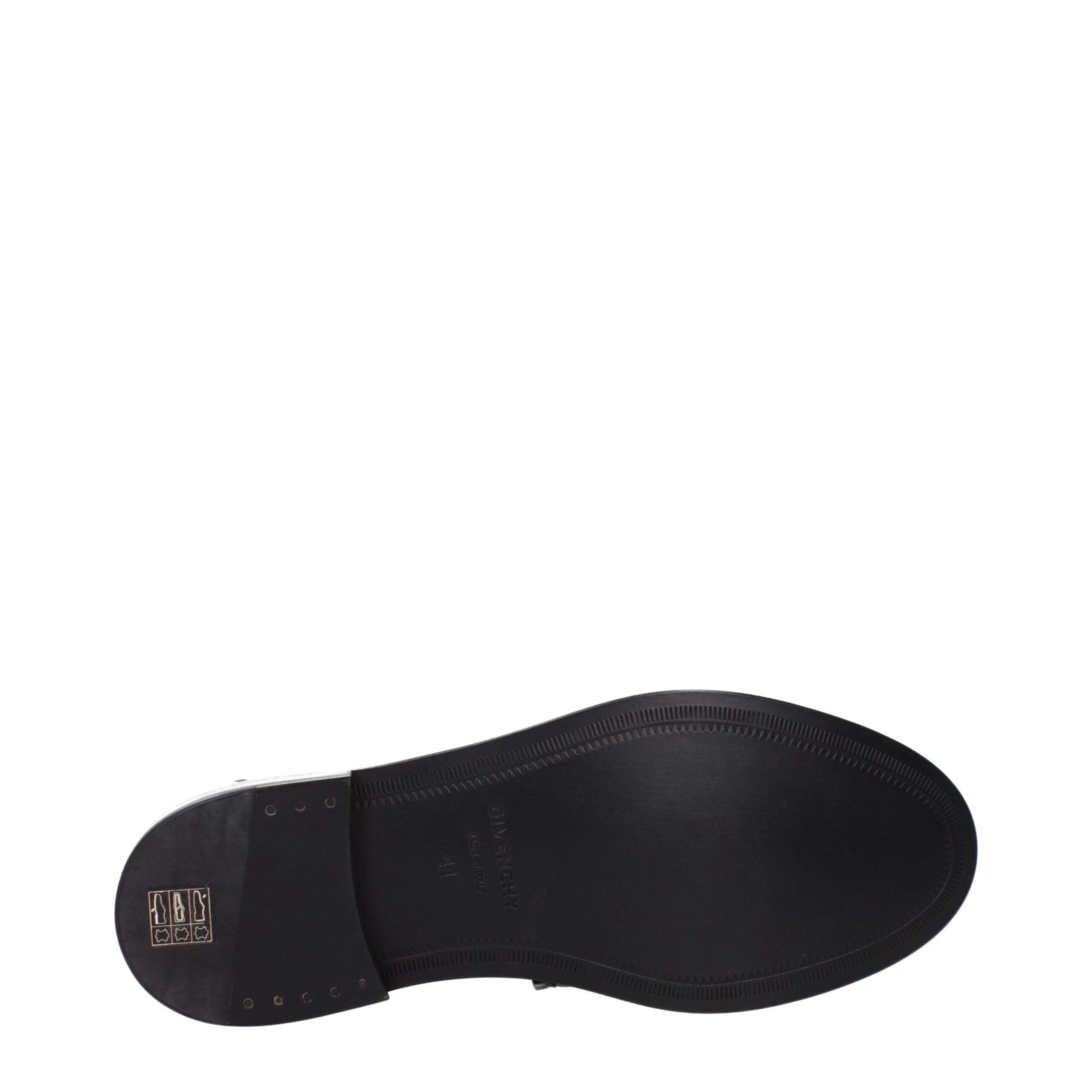 Givenchy Black Slip-On Leather Loafers