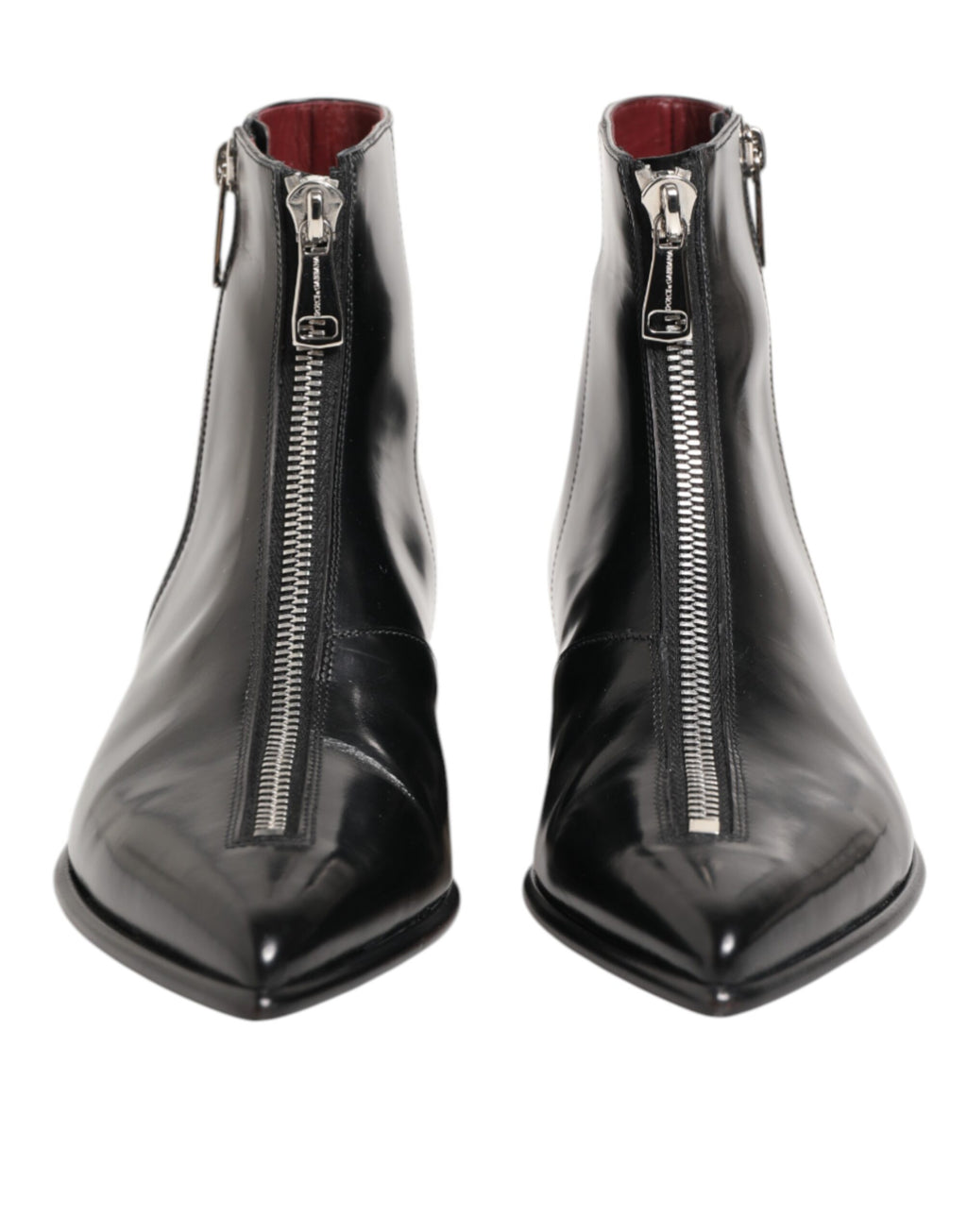 Dolce & Gabbana Black Leather Chelsea Boots