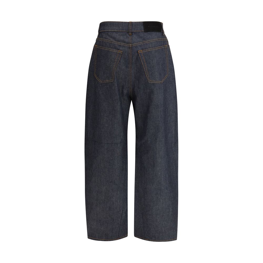 Givenchy Blaue Baumwollhose für die Freizeit