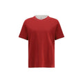 Brunello Cucinelli Mehrfarbiges Baumwoll-T-Shirt