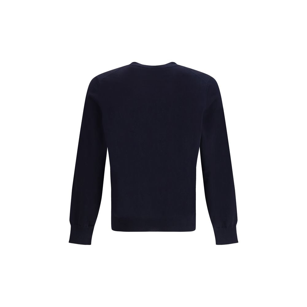 Brunello Cucinelli Blue Cotton Sweater