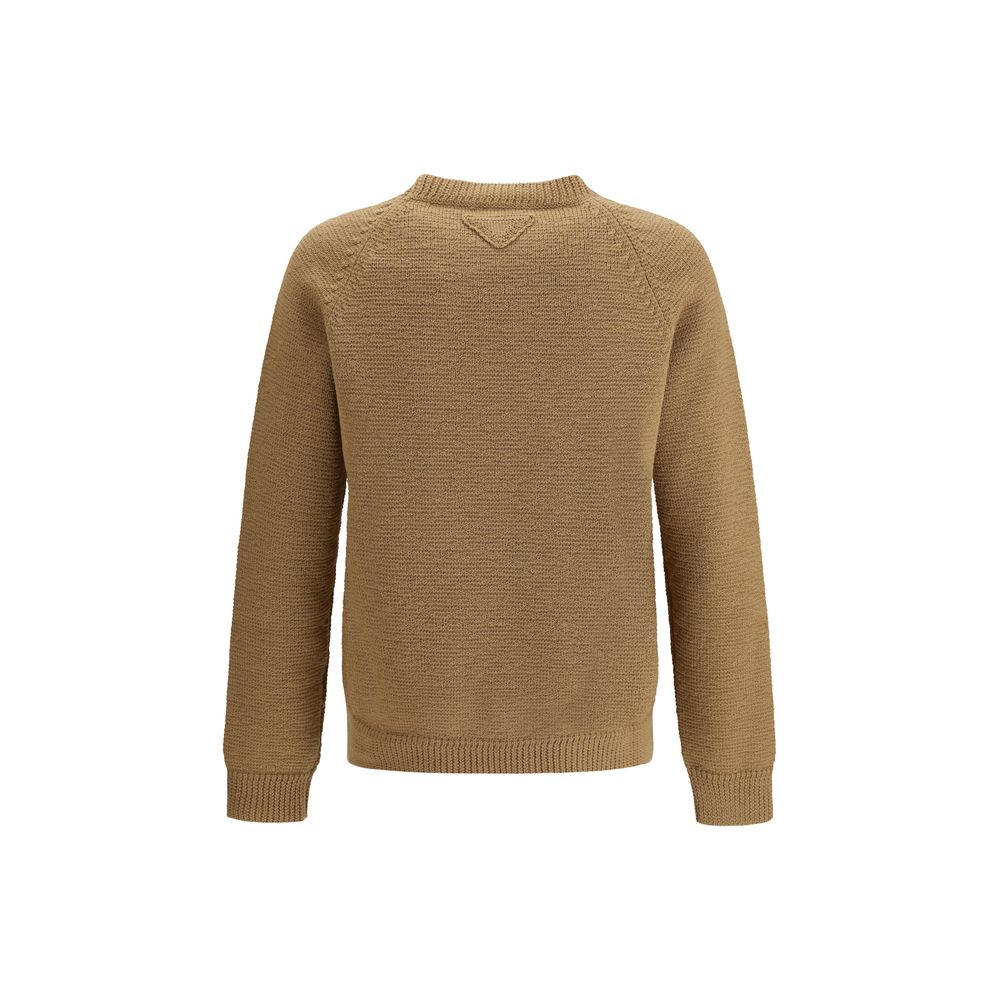 Prada Beiger Wollpullover