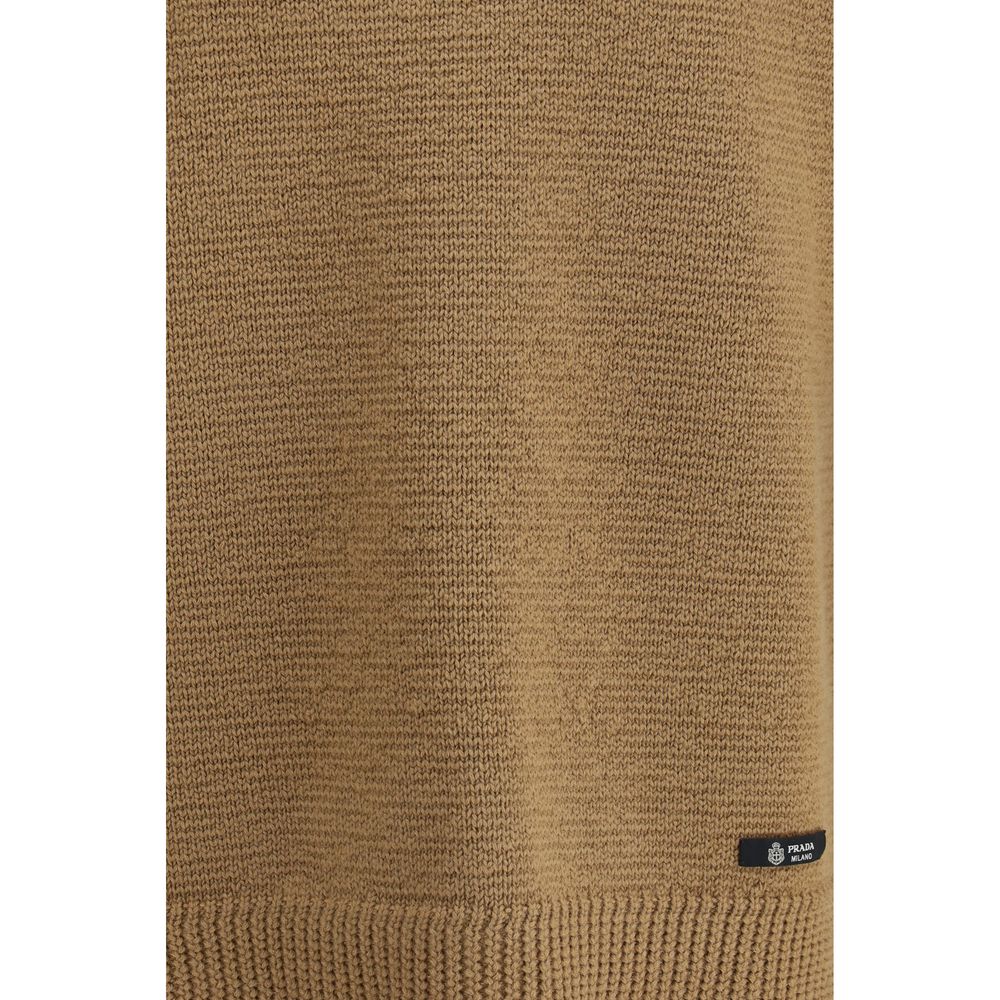 Prada Beiger Wollpullover