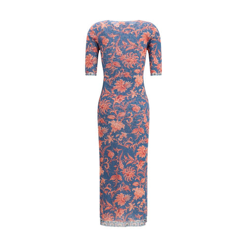 Etro Mehrfarbiges Polyamid-Freizeitkleid
