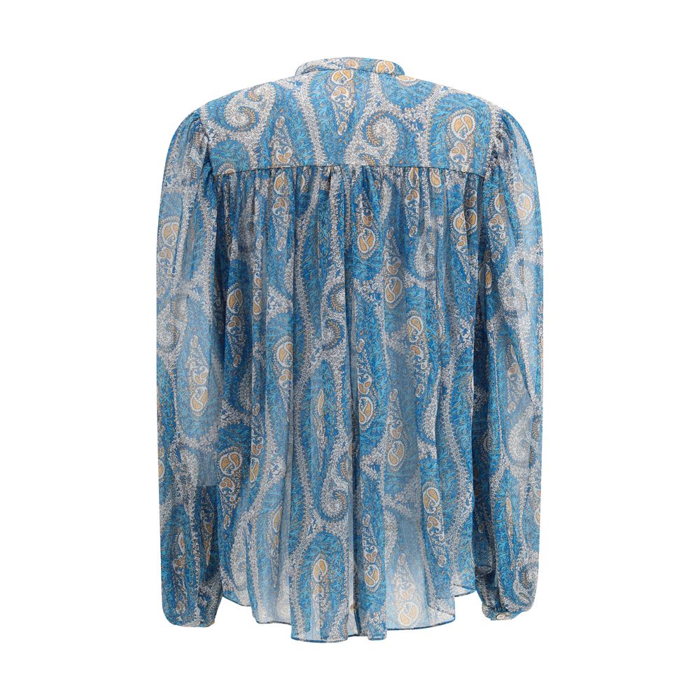 Etro Hemd mit Multicolor-Seidenmuster