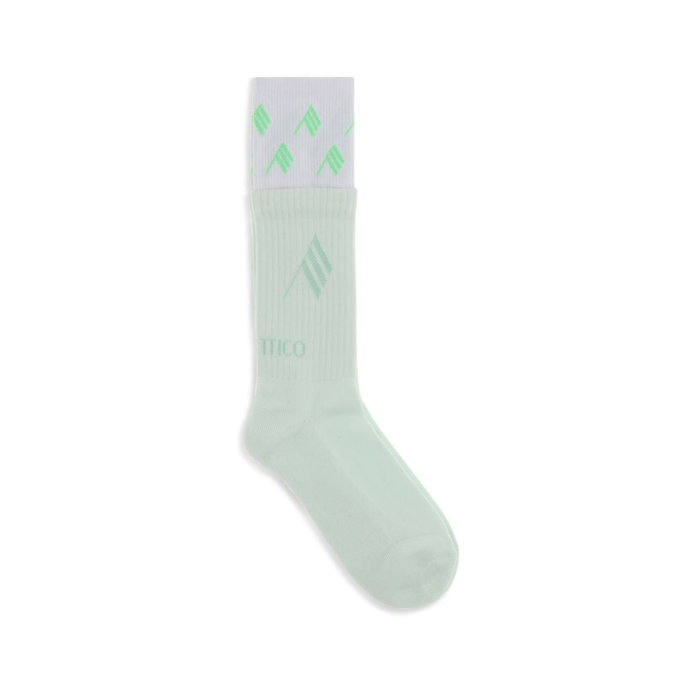 The Attico Two-Tone Cotton Socks