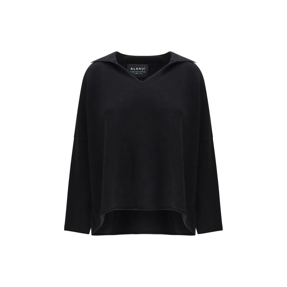 Alanui Black Cashmere Sweater