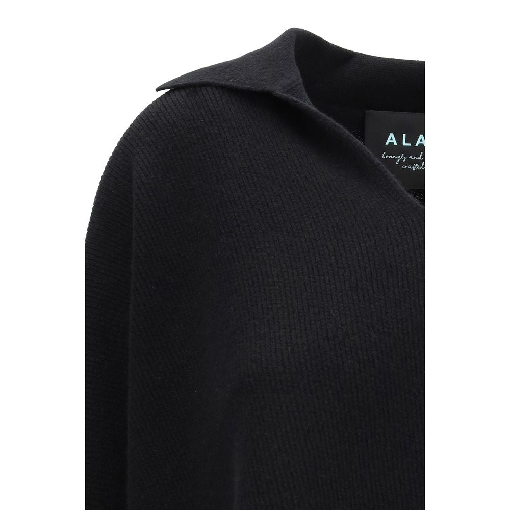 Alanui Black Cashmere Sweater