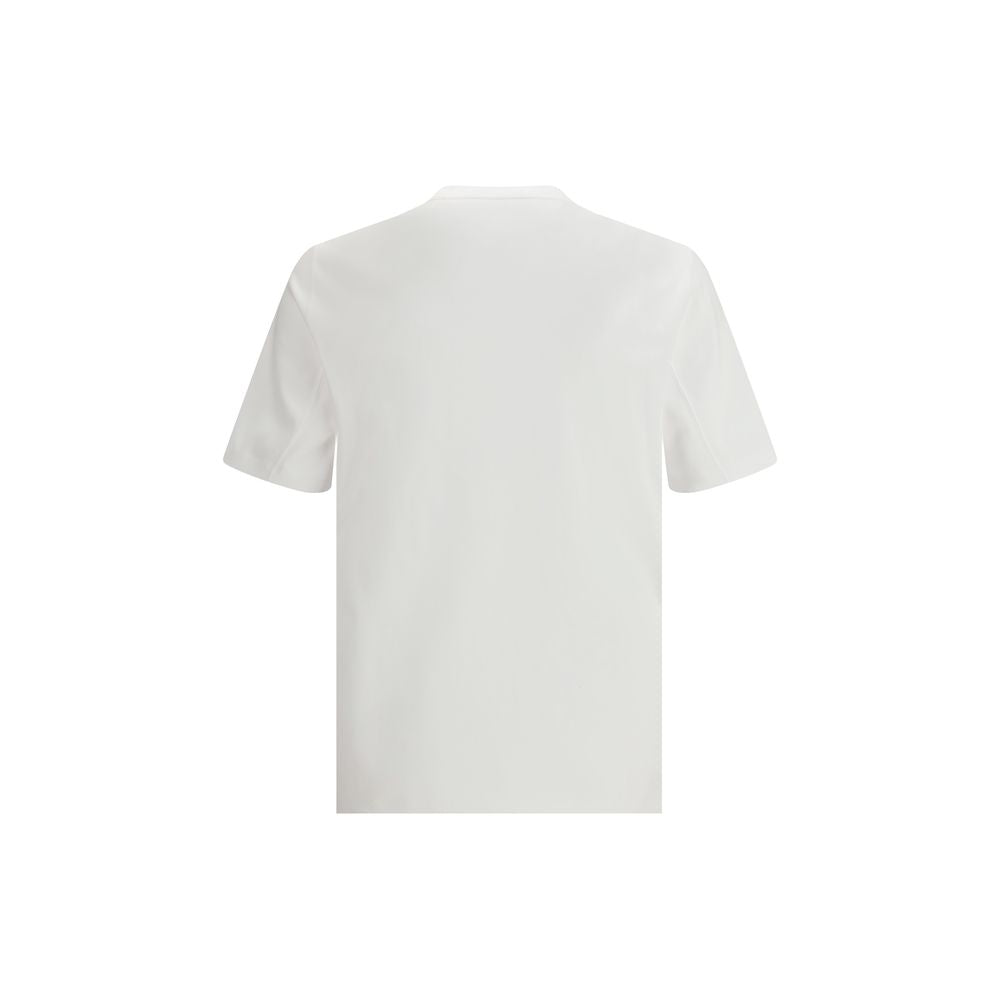 Brunello Cucinelli Weißes Baumwoll-T-Shirt