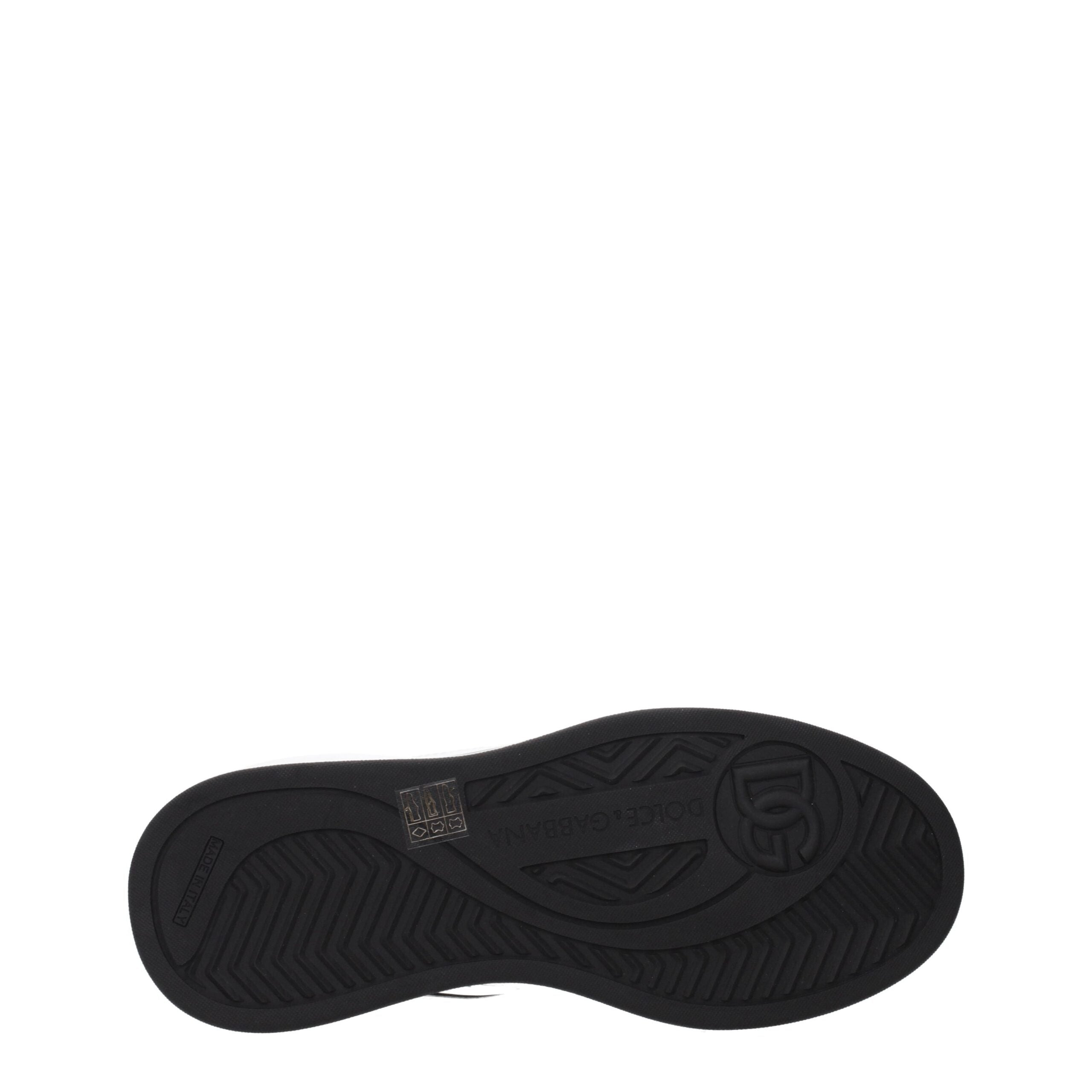 Dolce & Gabbana Weiße Leder-Sneakers