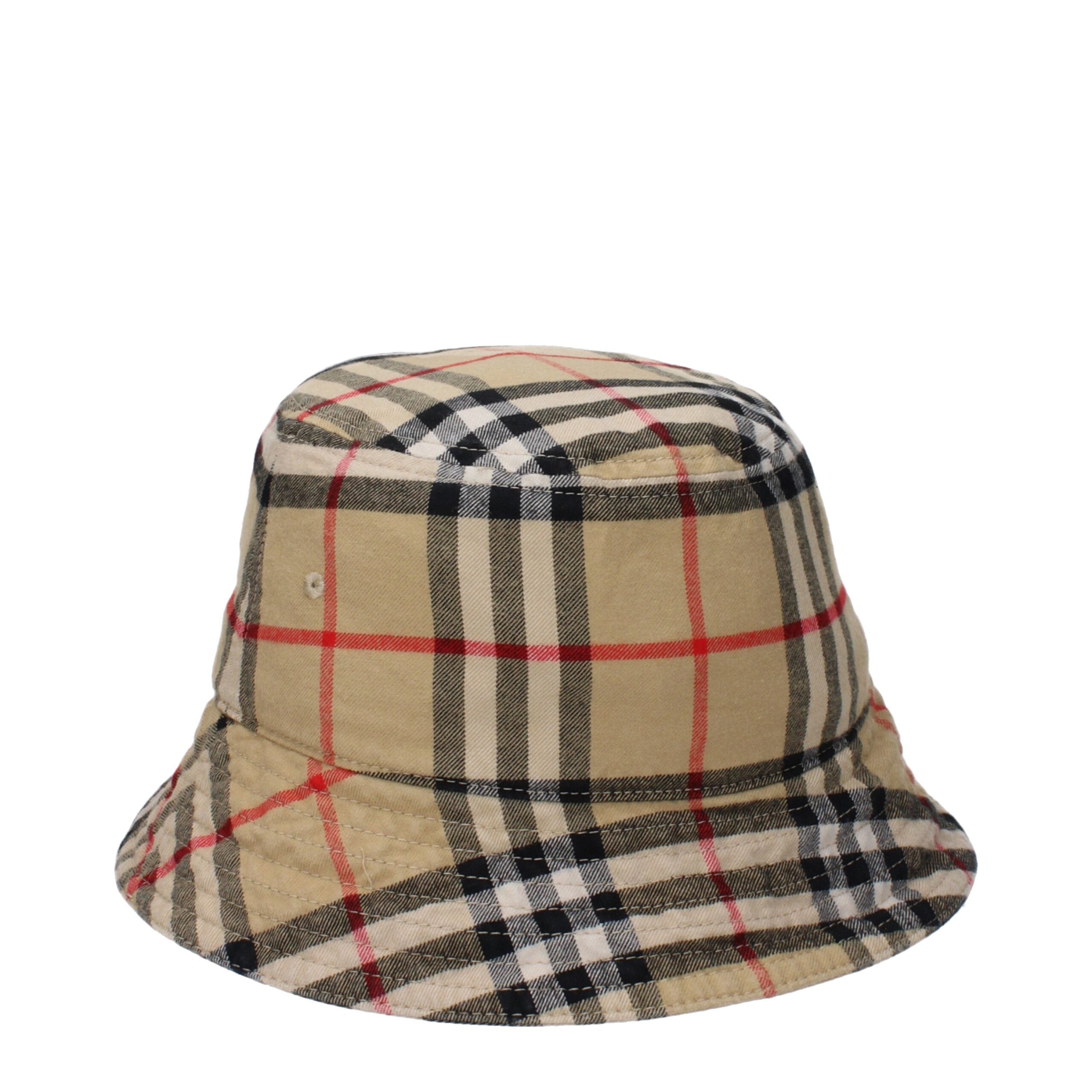 Burberry Beige Baumwoll-Eimerhut