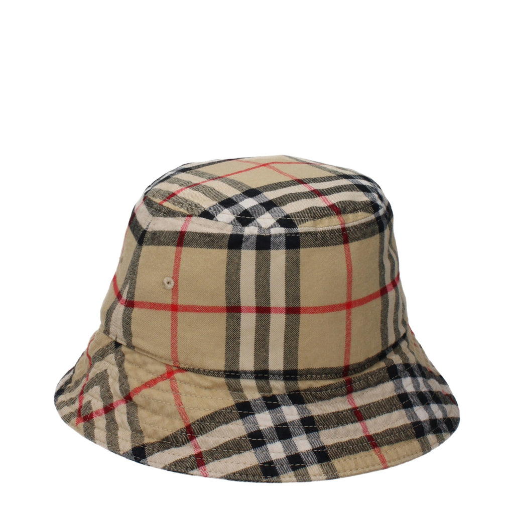 Burberry Beige Baumwoll-Eimerhut