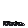 Dolce & Gabbana Schwarze Ballerinas aus Stoff