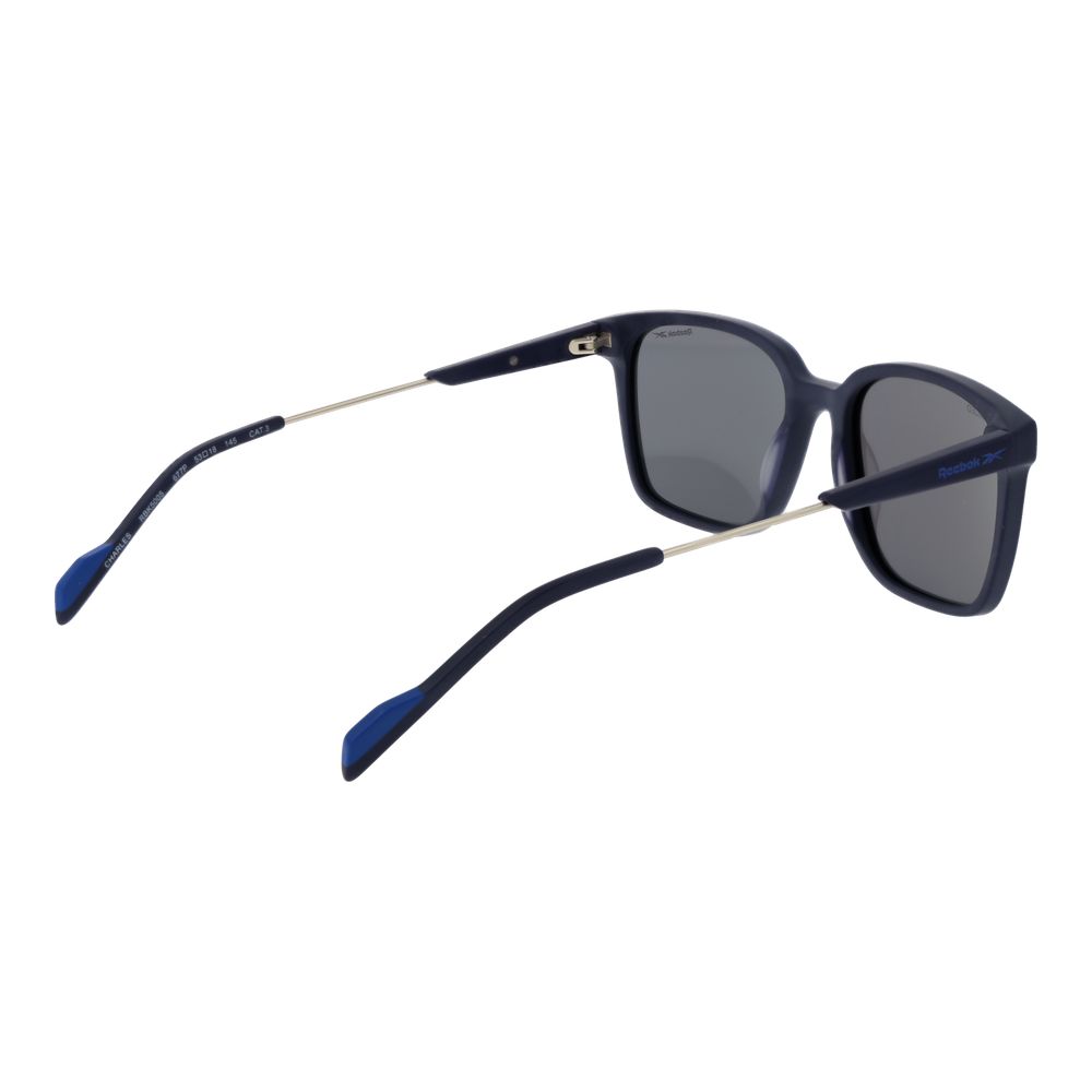 Reebok Blaue Sonnenbrille aus Kunststoff