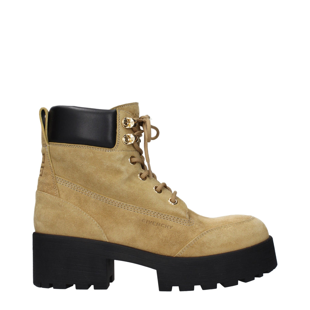 Givenchy Braune Lederstiefeletten