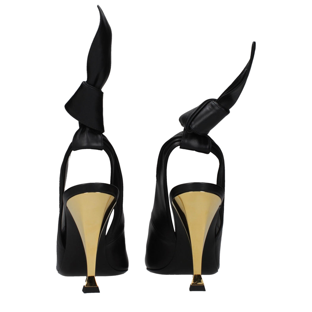 Givenchy Schwarze Leder Pumps mit hohem Absatz