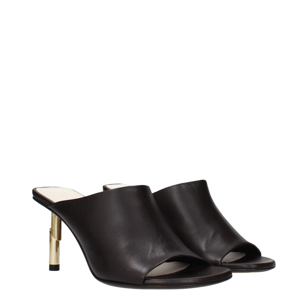 Lanvin Schwarze Leder Pumps mit hohem Absatz