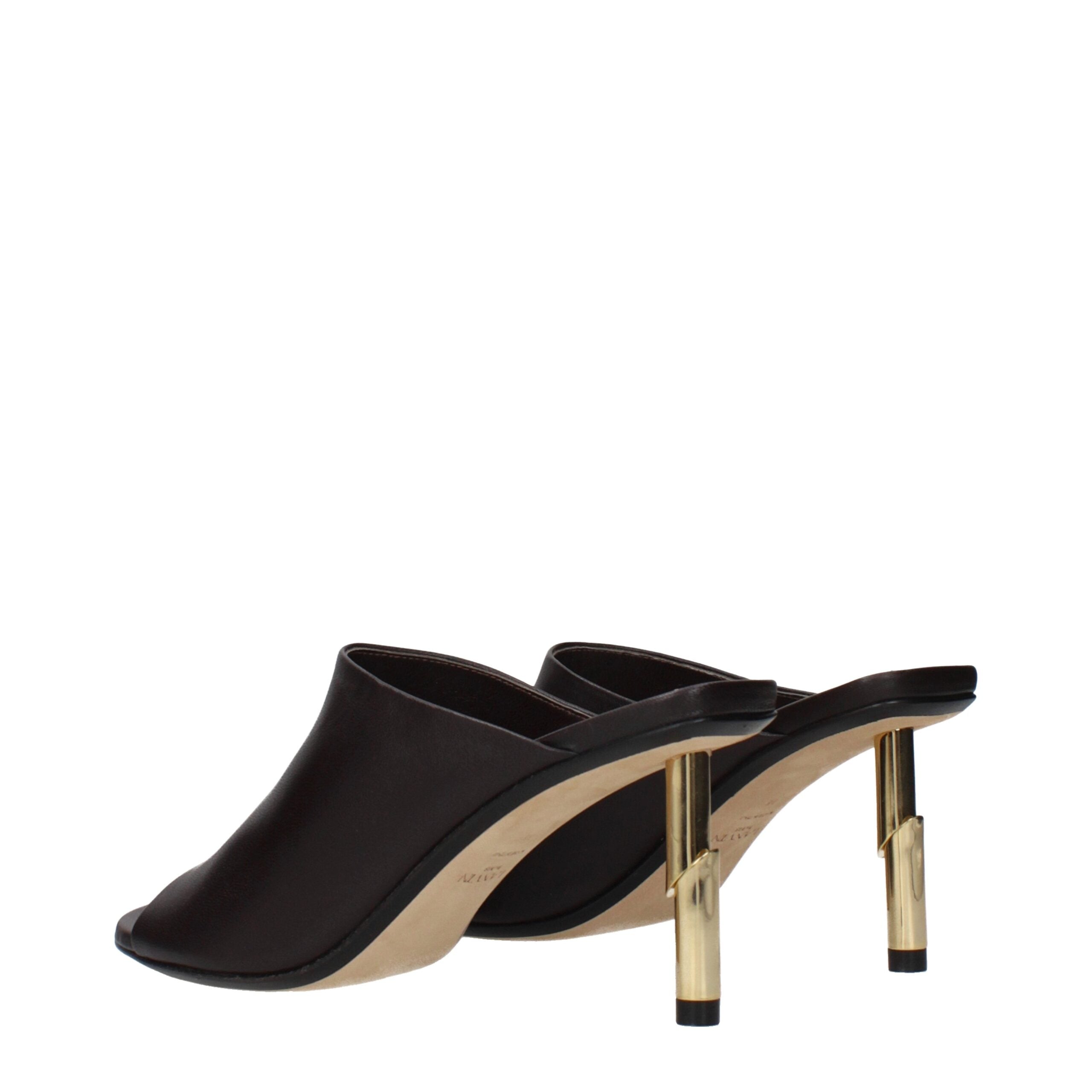 Lanvin Schwarze Leder Pumps mit hohem Absatz