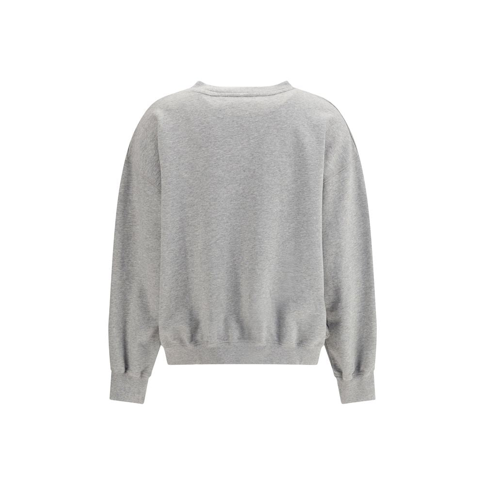 Ganni Grauer Baumwoll-Sweatshirt