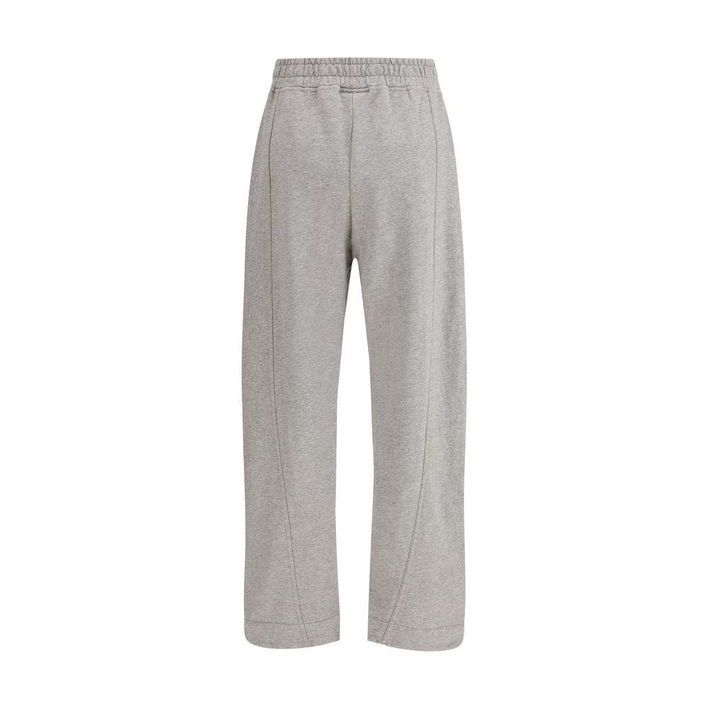 Ganni Grey Cotton Lounge Pants