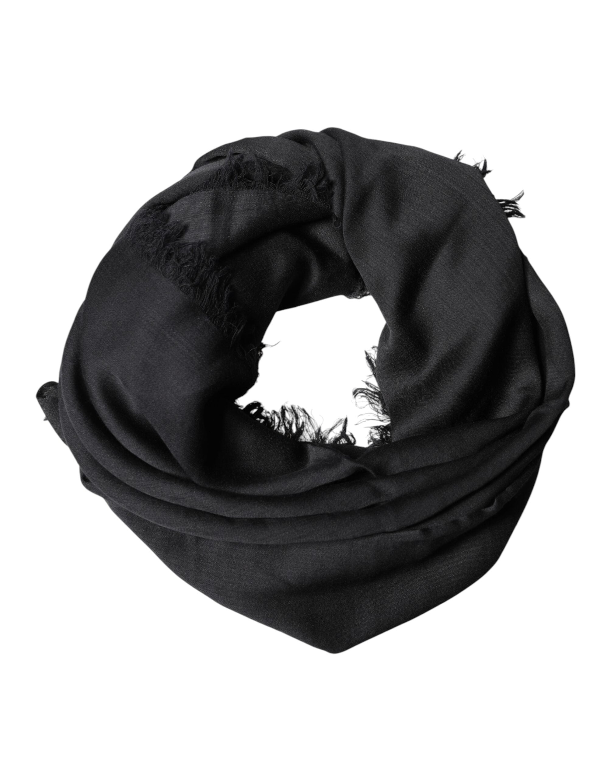 Dolce & Gabbana Black Lace Stole, Neck Wrap, Scarf