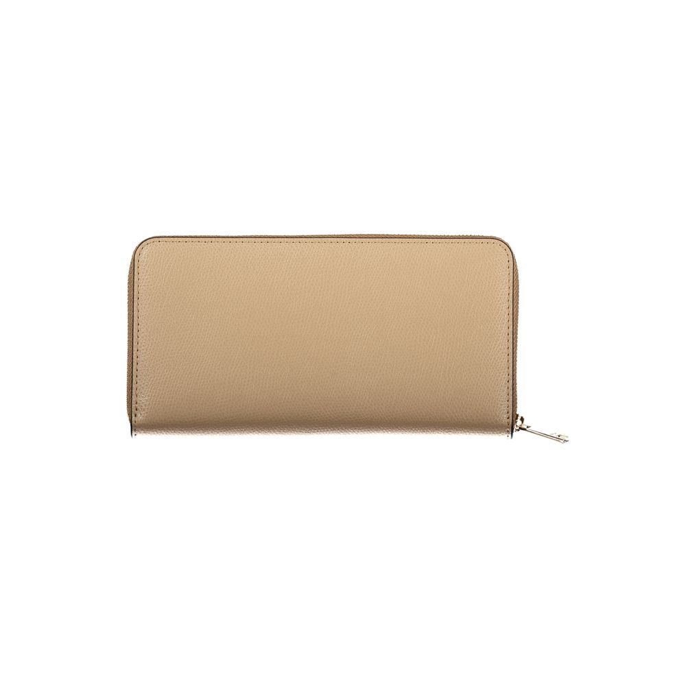 Furla Beige Leder Geldbörse für Damen