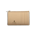 Furla Women's Beige Leather Wallet