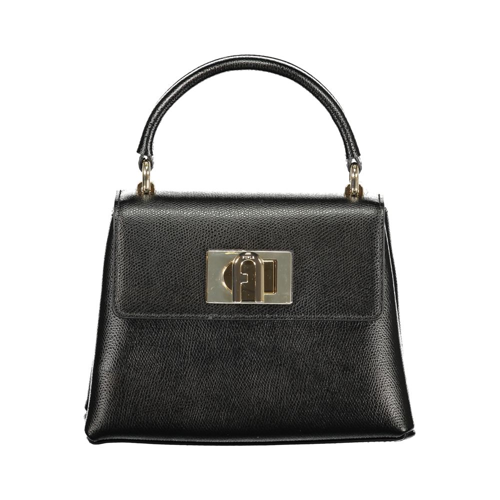 Furla Black Leather Women's Bag