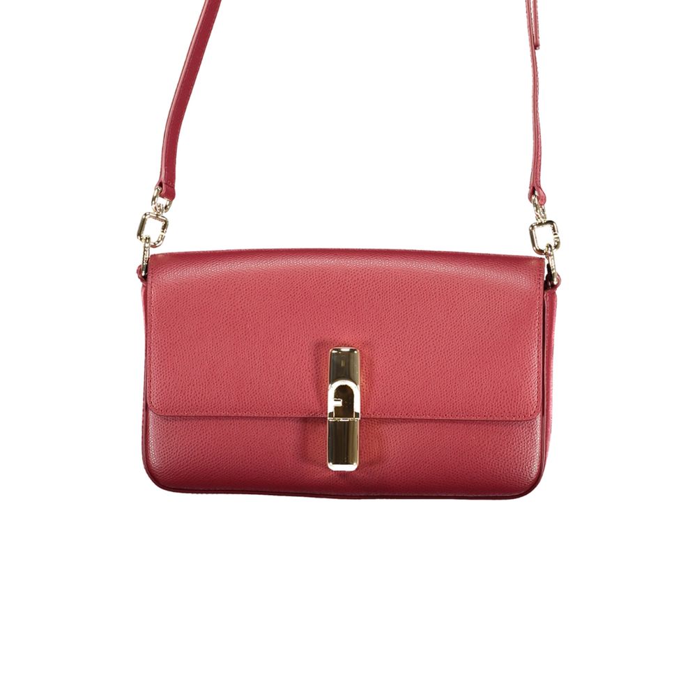 Furla Red Leather Women's Handbag