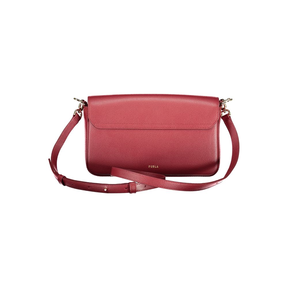 Furla Red Leather Women's Handbag