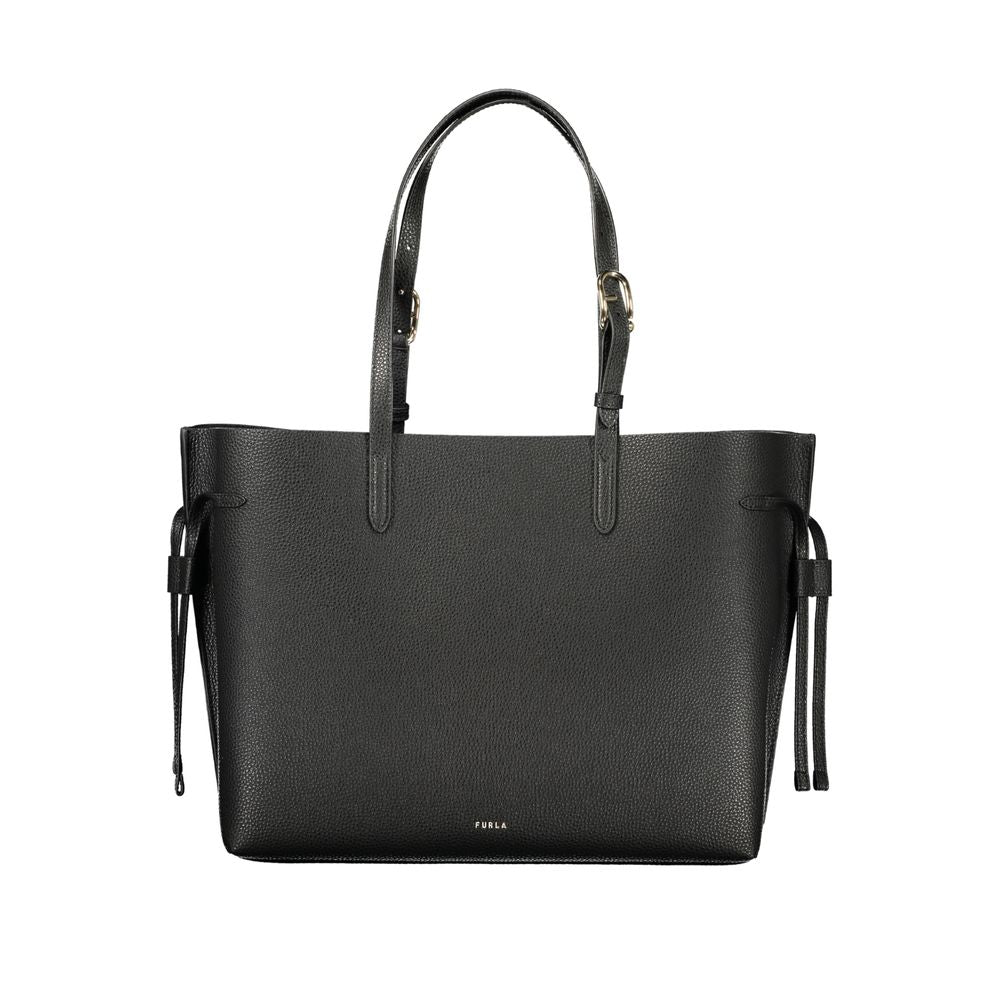 Furla Black Leather Women's Bag