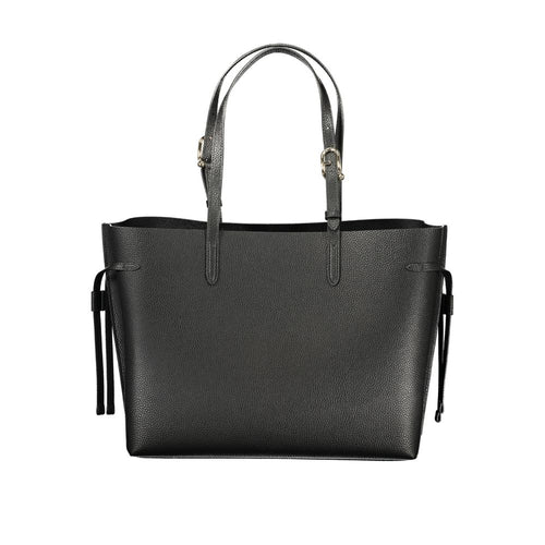 Furla Schwarze Leder Damentasche