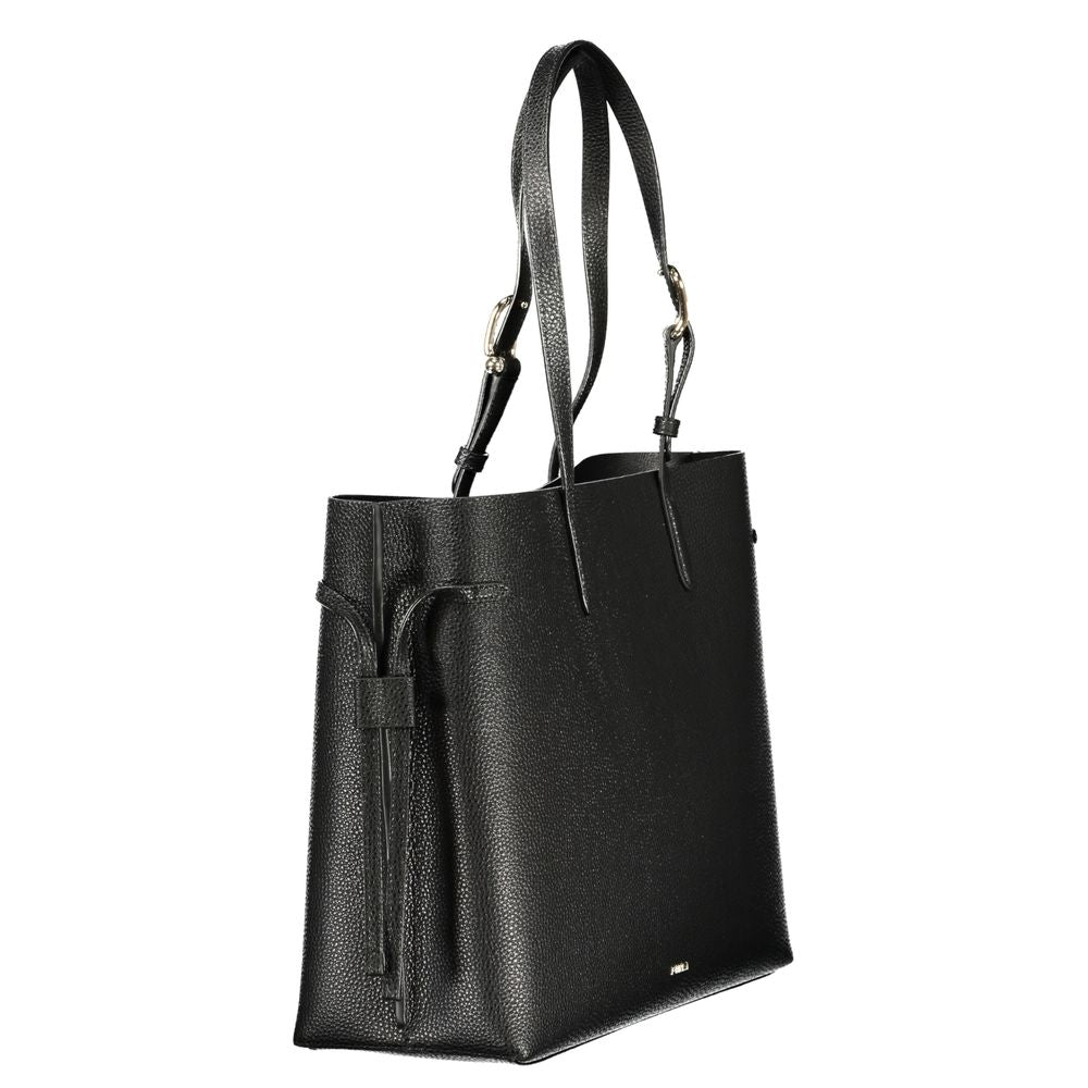 Furla Black Leather Women's Bag