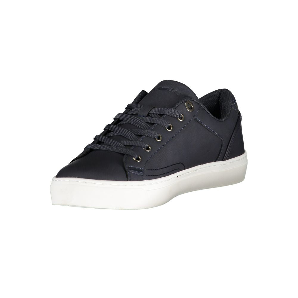 Gas Blauer Herren-Sneaker aus Polyurethan