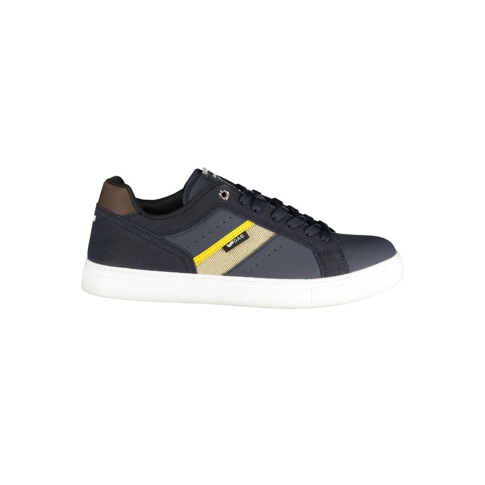 Men's Gas sneakers in blue polyester