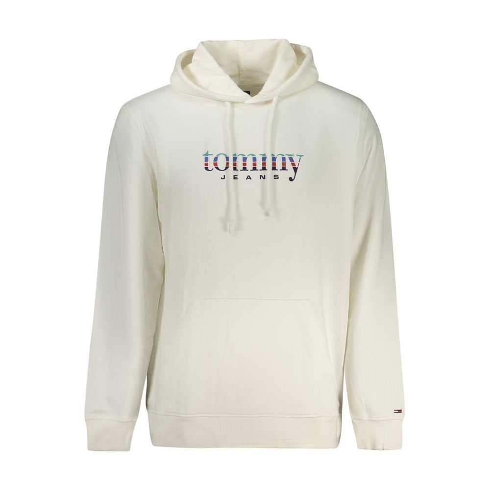 Tommy Hilfiger Men's White Cotton Hoodies
