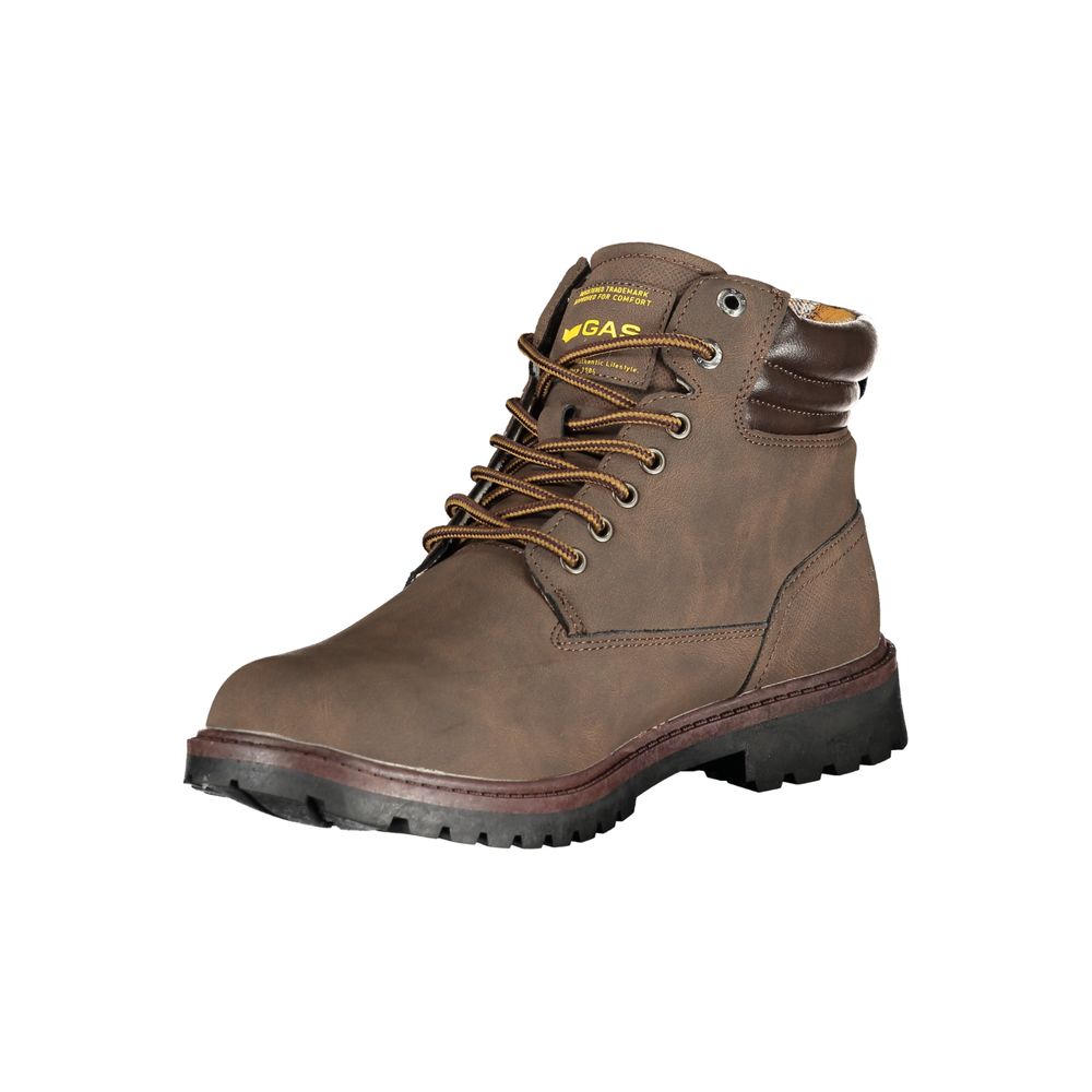 Gas Marrone Polyurethan Sneaker-Boot für Herren
