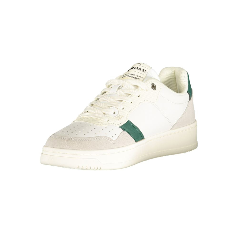 Gas Black Men's Polyester Sneakers