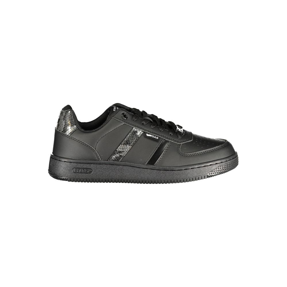 Gas Women's Black Polyurethane Sneakers