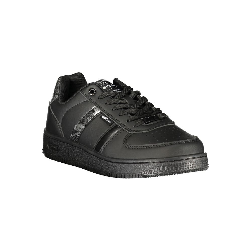 Gas Women's Black Polyurethane Sneakers