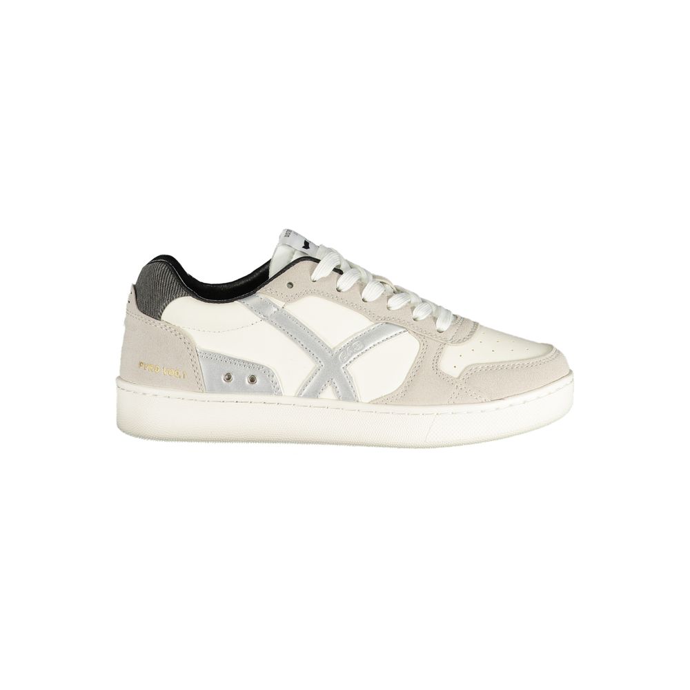 Gas Bianco Poliuretano Donna Sneaker
