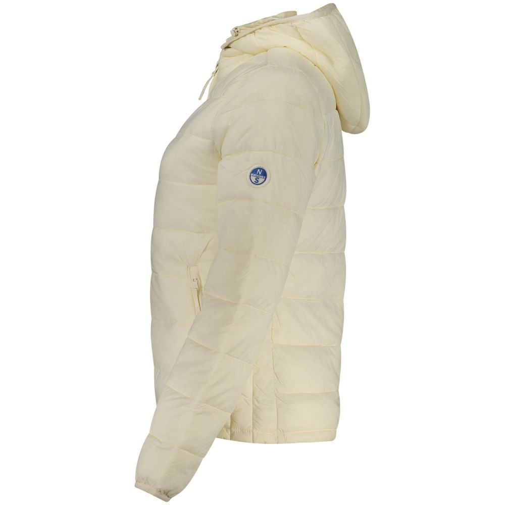 North Sails Women's White Polyester Jacket