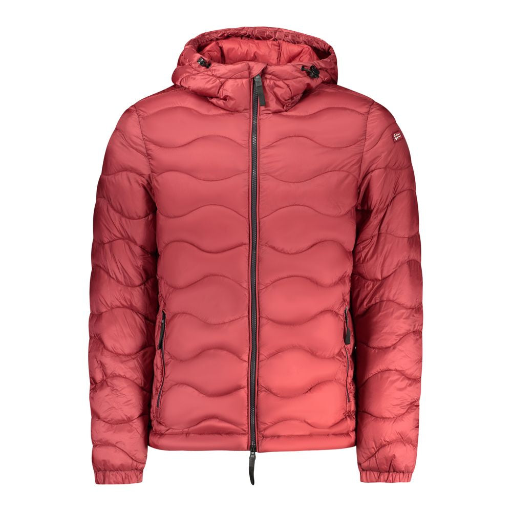 Norway 1963 Red Men's Polyamide Jacket